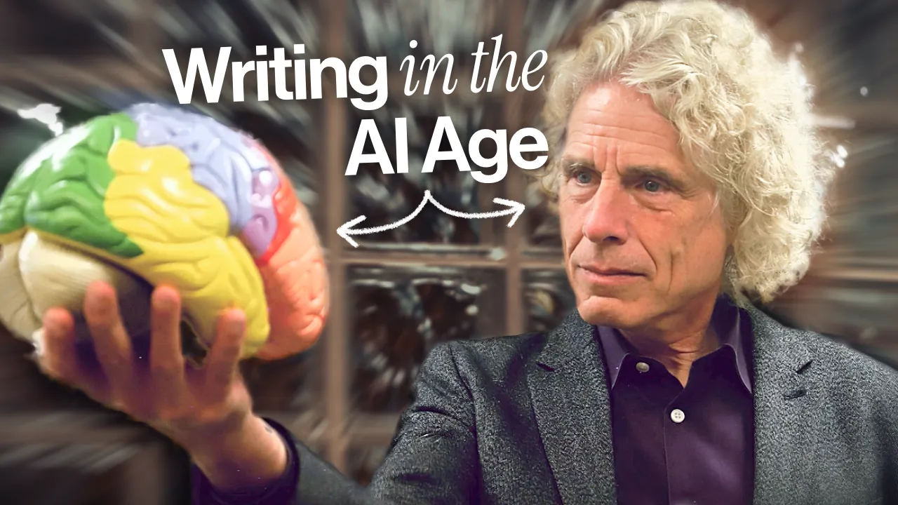 Steven Pinker How I Write thumbnail, Writing in the AI Age