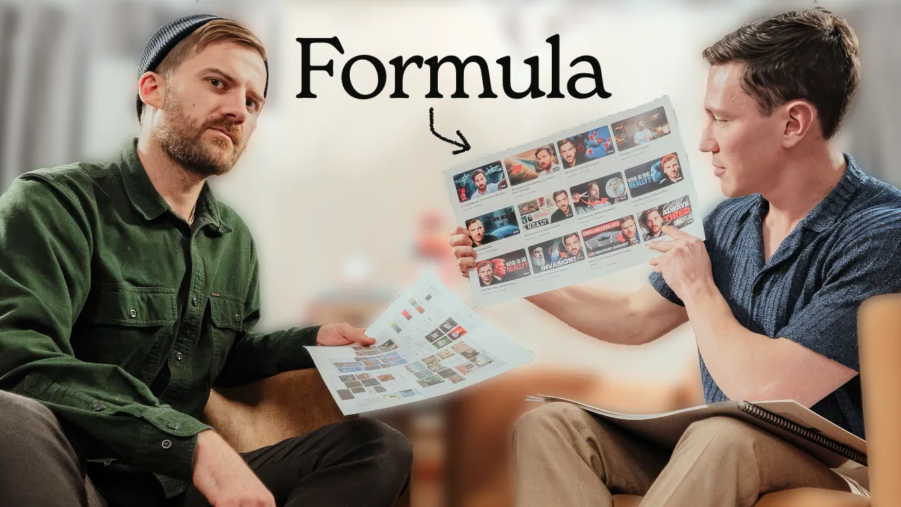 Johnny Harris test 1, Formula, couch shot