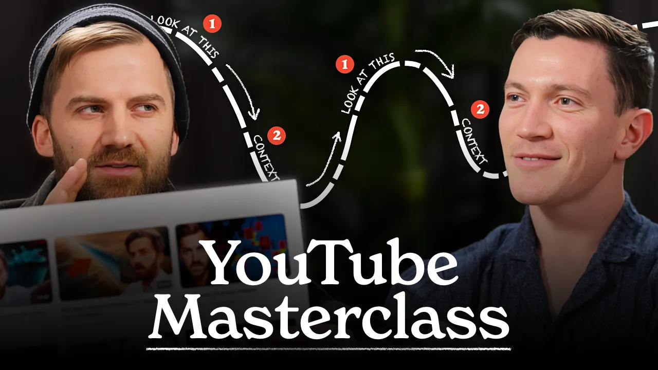 Johnny Harris test 3, YouTube Masterclass with diagram
