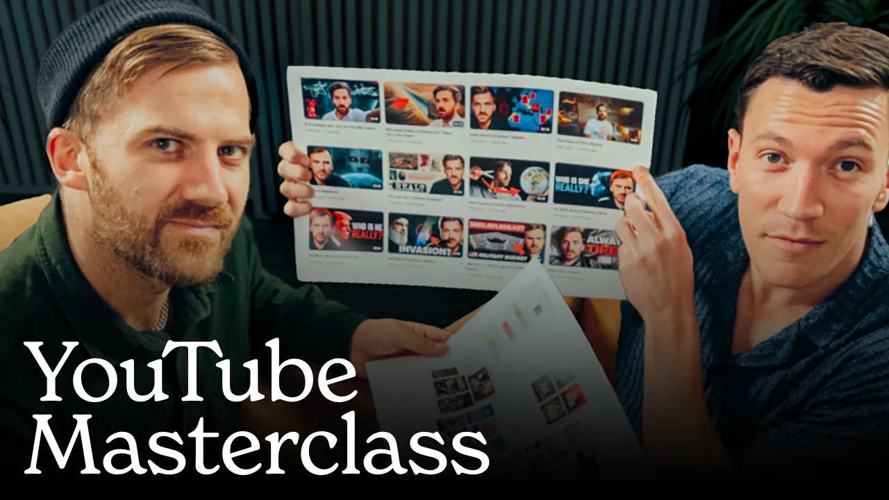 Johnny Harris test 3, YouTube Masterclass, couch wide