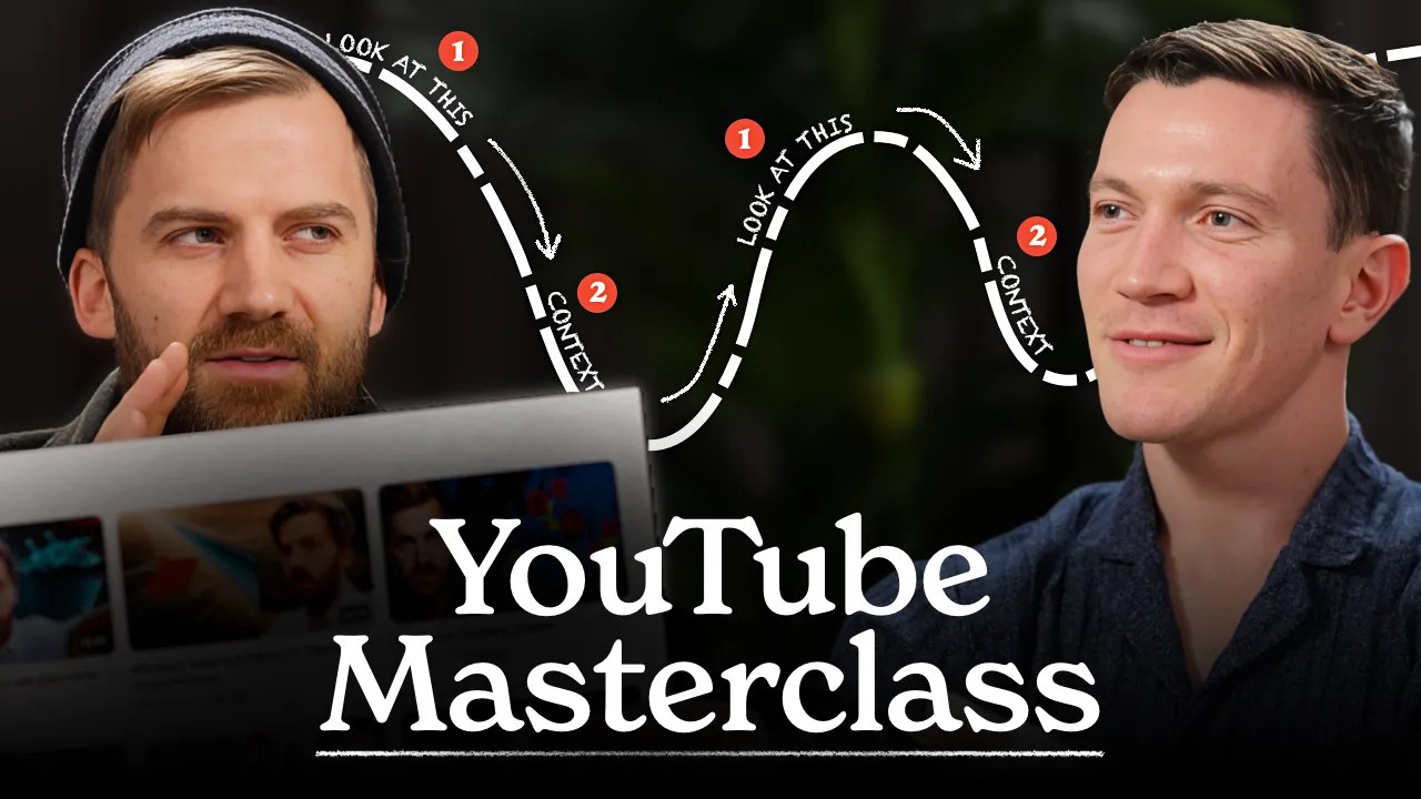 New How I Write thumbnail, Johnny Harris with real photo and set visible