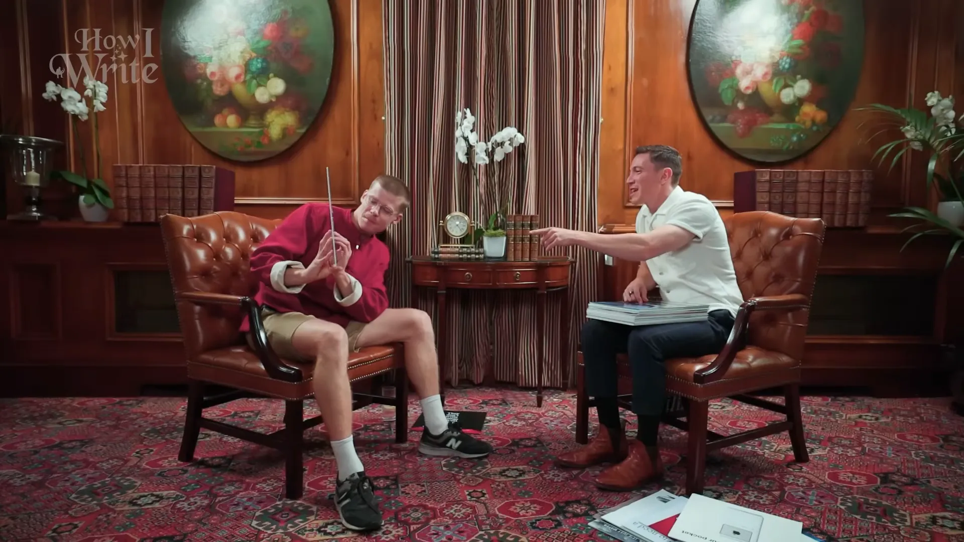 How I Write set, Harry Dry episode