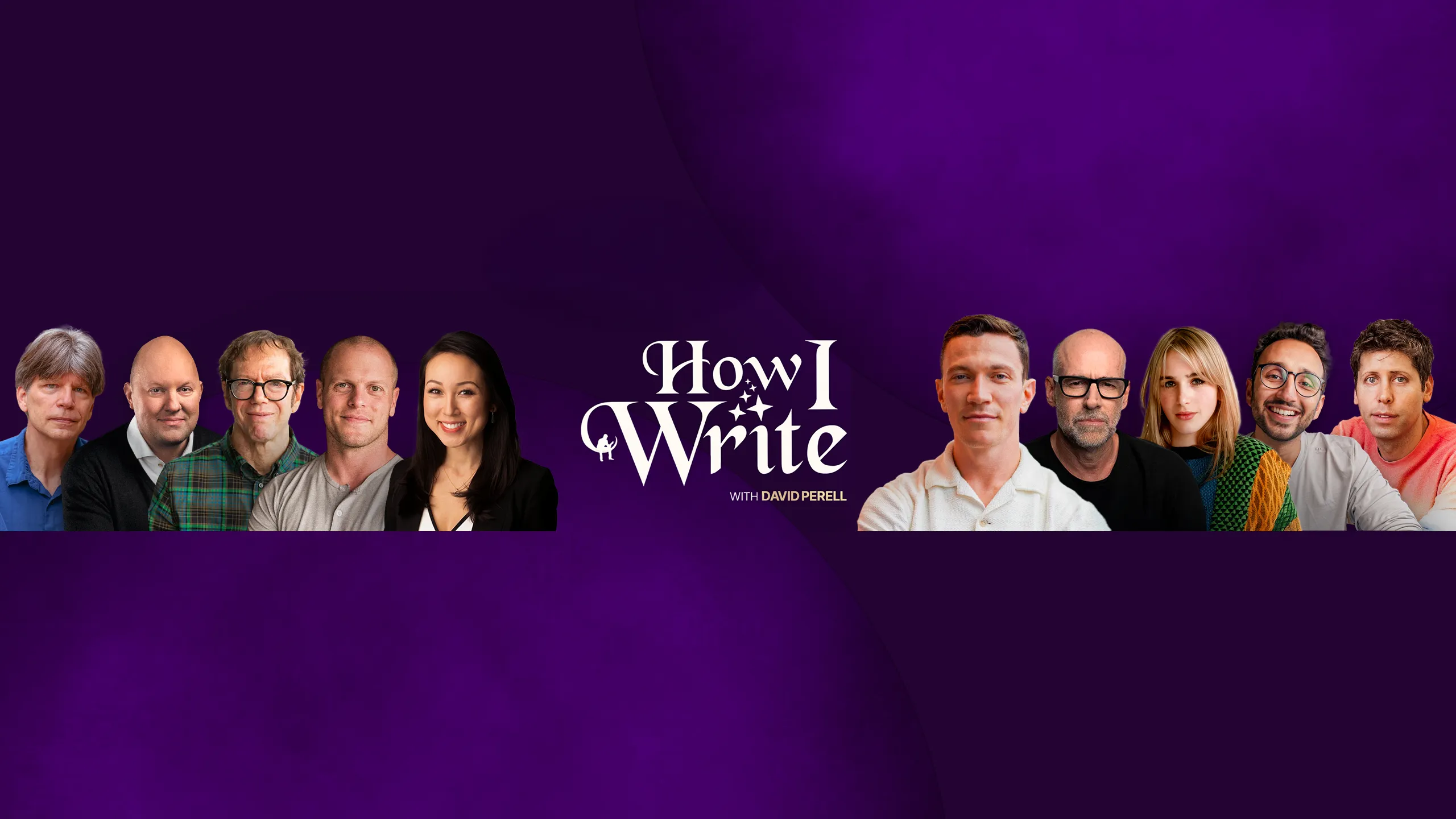 How I Write with David Perell, YouTube channel banner